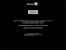 Tablet Screenshot of onlinett.se
